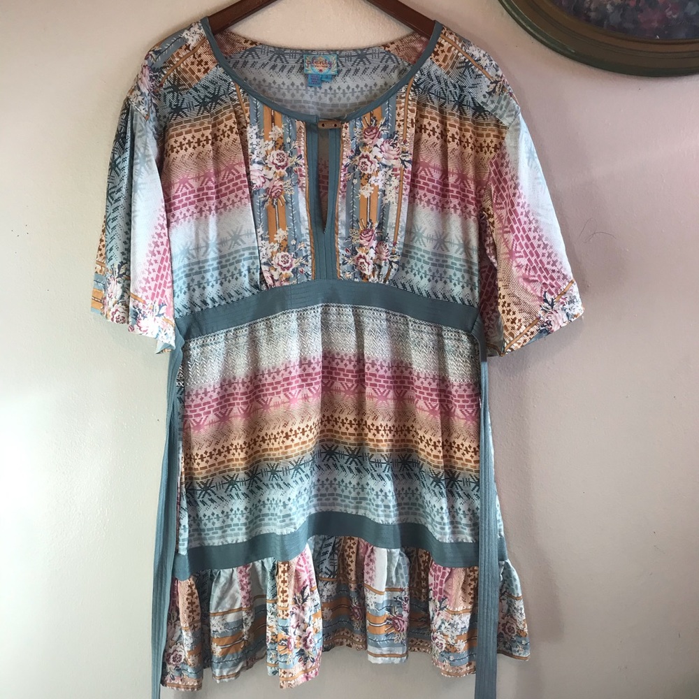 Anthropologie Plenty by Tracy Reese 💯% Silk Dress